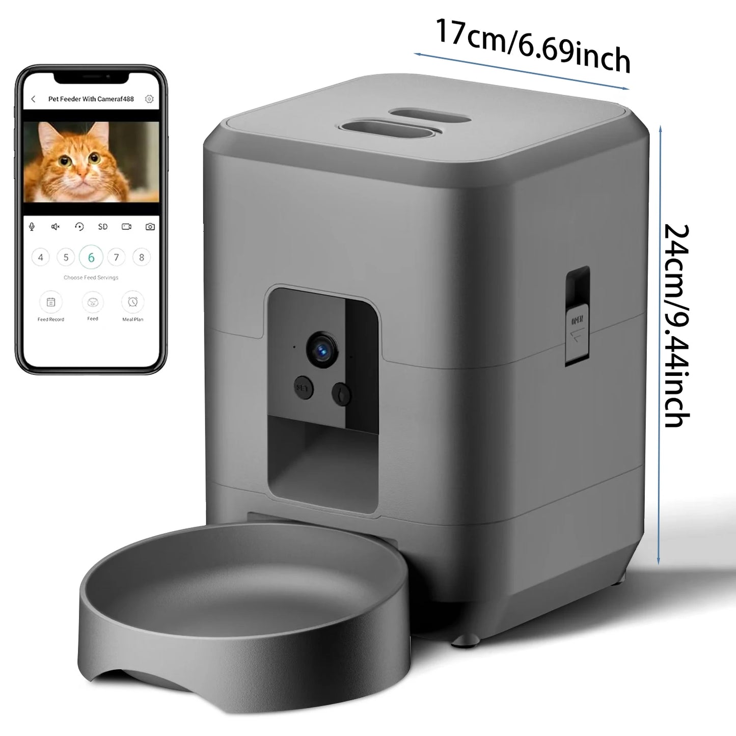 2L Automatic Smart Pet Feeder
