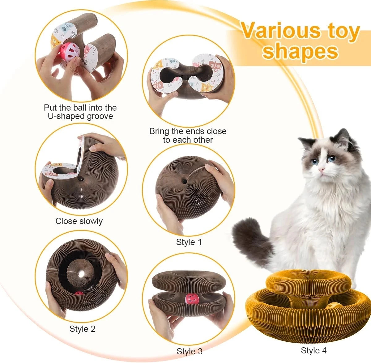 Cat Scratch Board Toy
