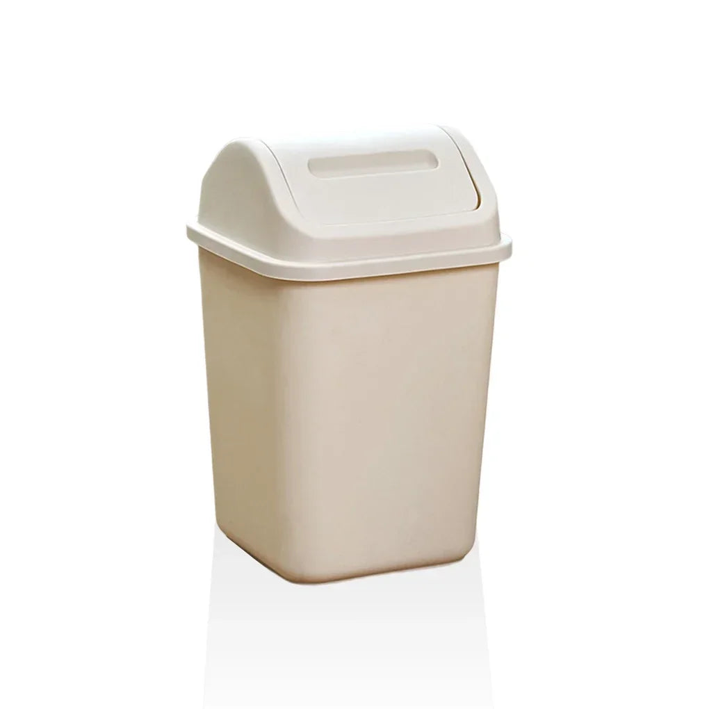 Modern Swing Lid Trash Bin