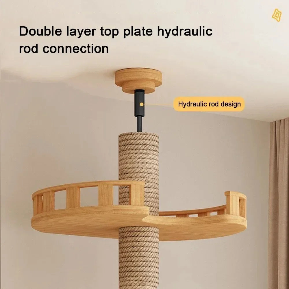 Adjustable Cat Play Tree
