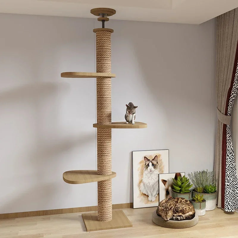 Adjustable Cat Play Tree