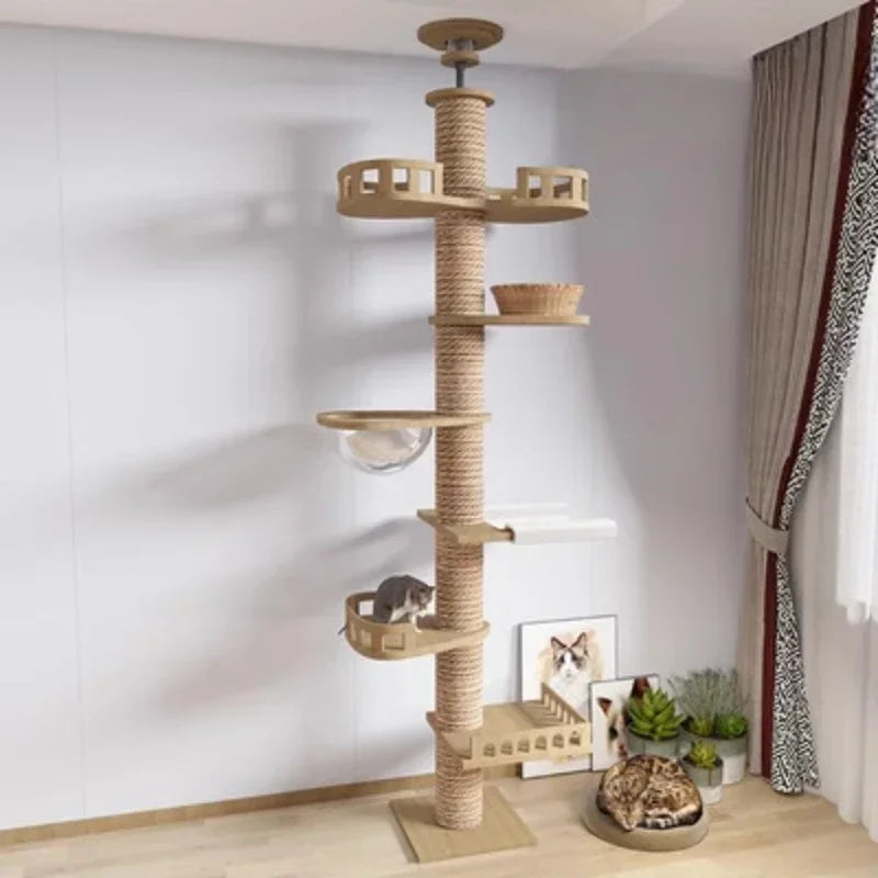 Adjustable Cat Play Tree