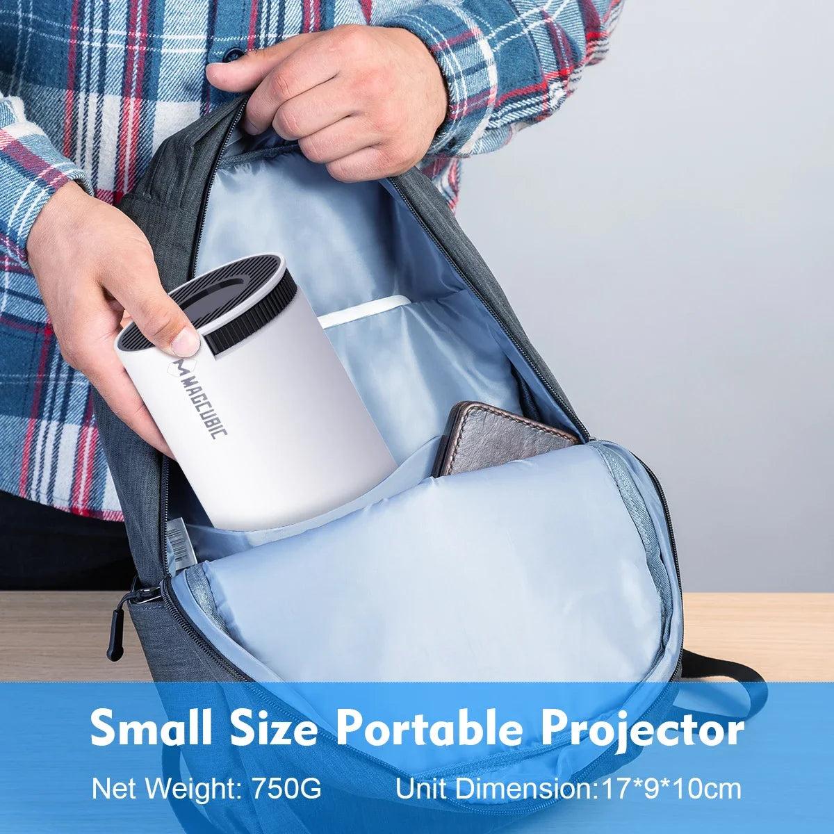 Portable 4K HD Pro Projector